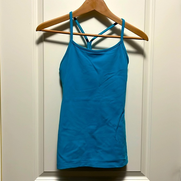 Lululemon tank turquoise size 4 - Picture 1 of 4